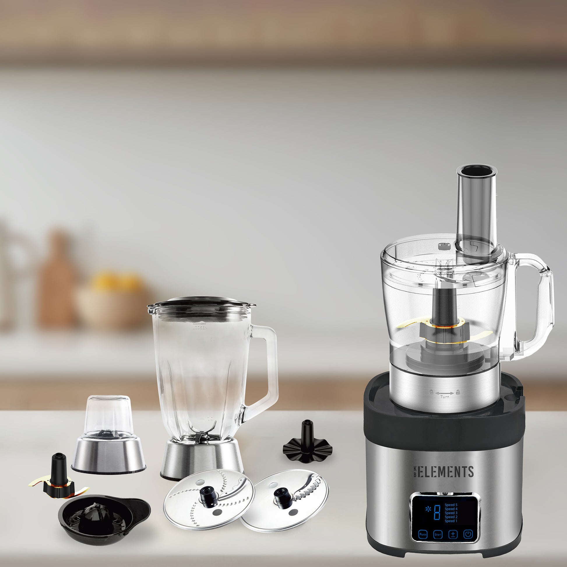 KB ELEMENTS 7in1  ELK304FP - accessories