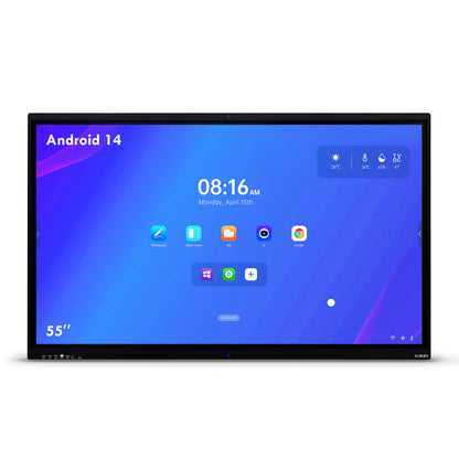 KB ELEMENTS 55" LED UHD 4K Interactive Flat Panel – Touch Smart Display (ELT55P14DE)