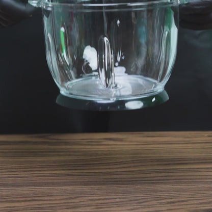 KB ELEMENTS Electric Chopper "ChopChop" – 2L Glass Bowl, 300W Stainless Steel Motor (ELK306FC)