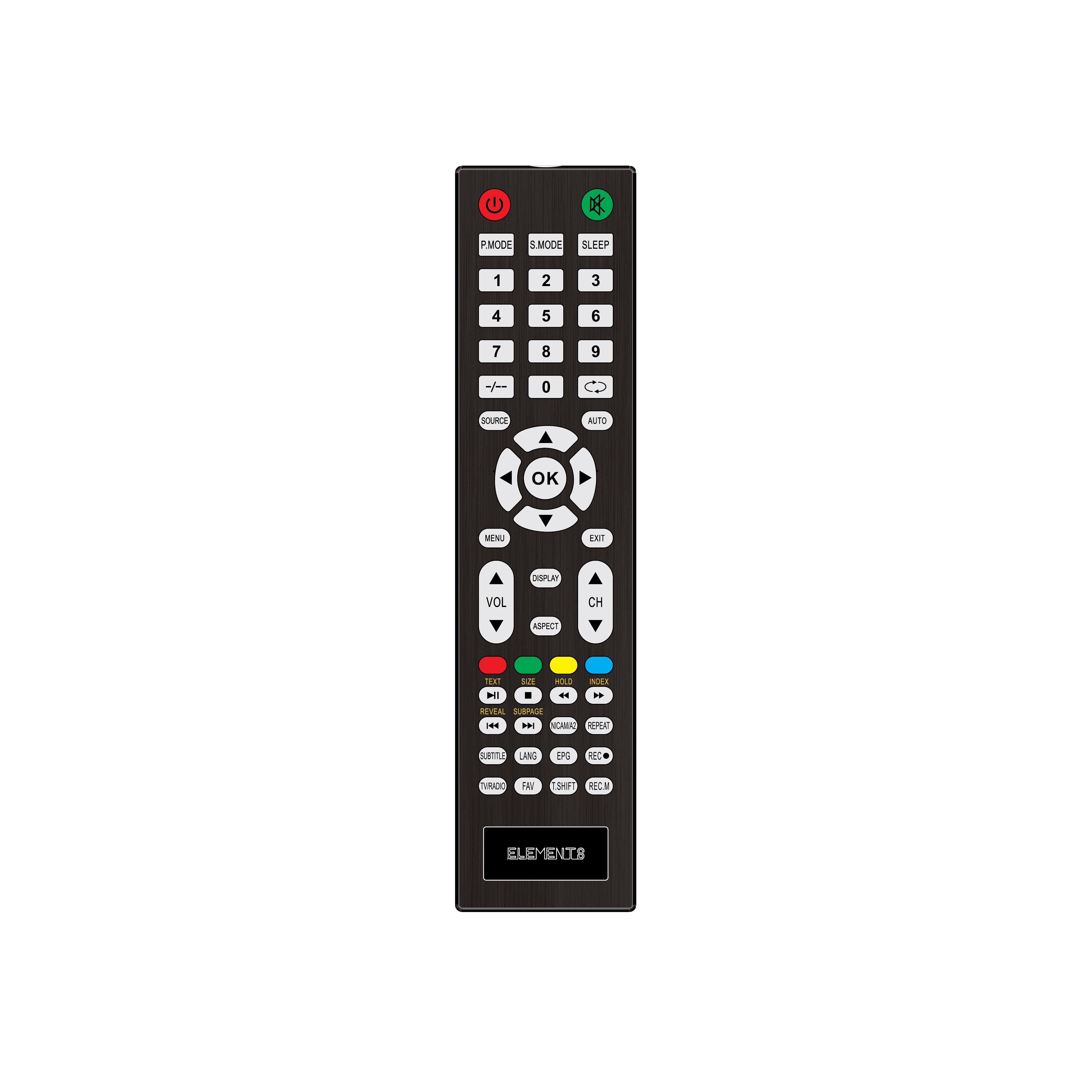 KB ELEMENTS Remote Controls for Non-Smart TVs – 24