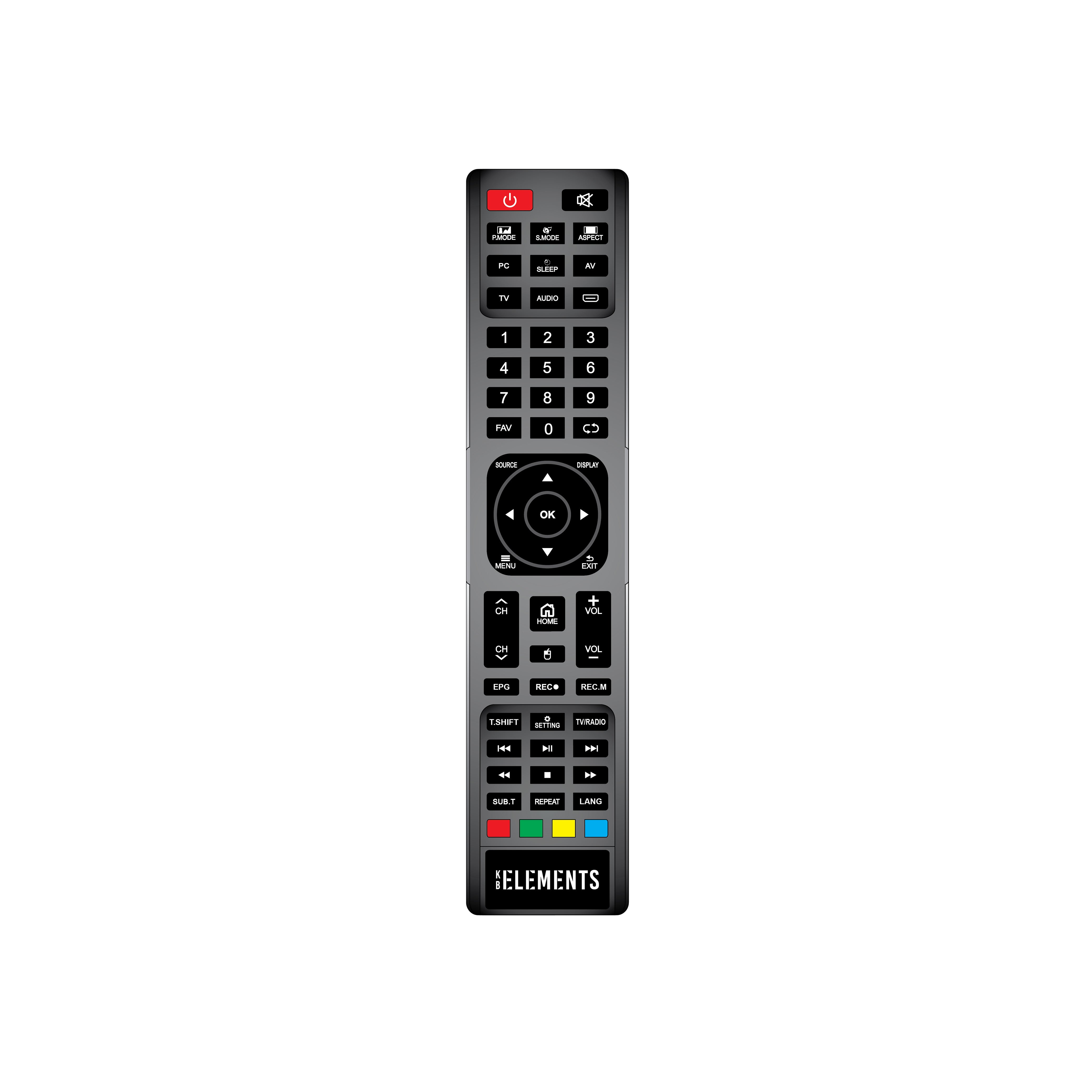 KB ELEMENTS Smart TV Remote Controls Replacement
