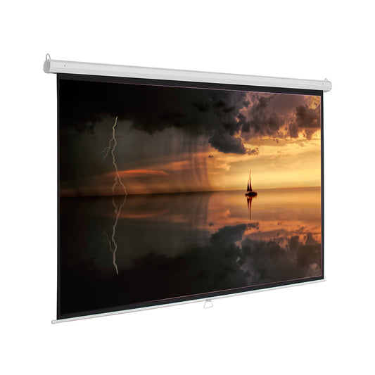 Manual Wall Screen projector - 0